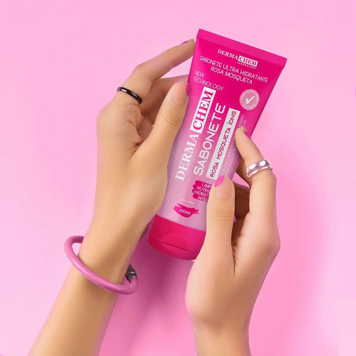 Sabonete Facial Rosa mosqueta Dermachem