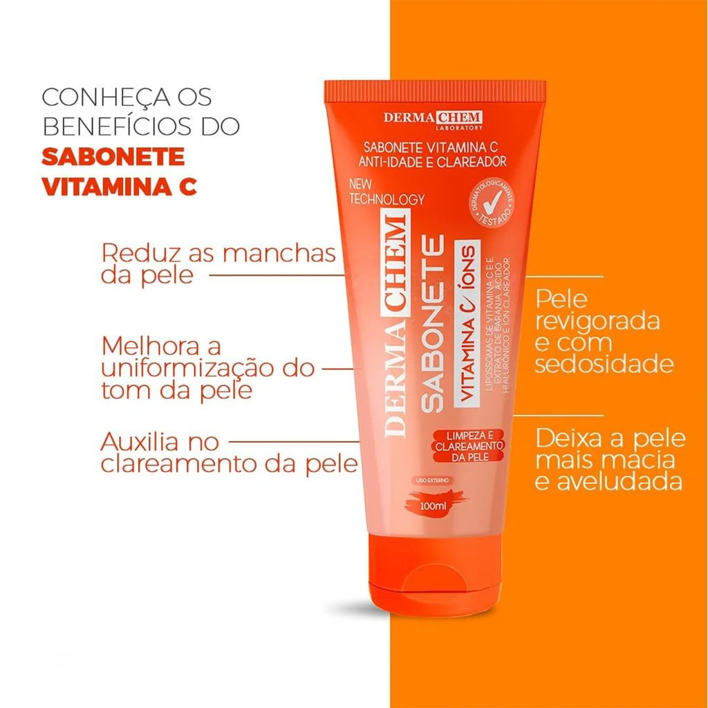 Sabonete Facial Vitamina C Dermachem