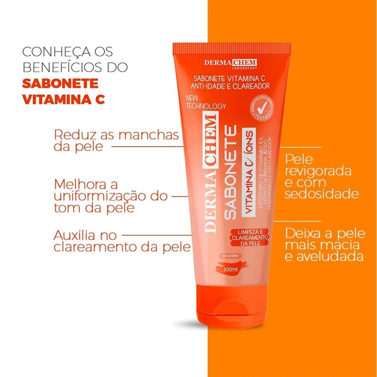 Sabonete Facial Vitamina C Dermachem