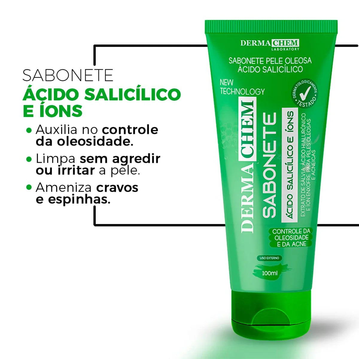 Sabonete Facial Anti-oleosidade Dermachem