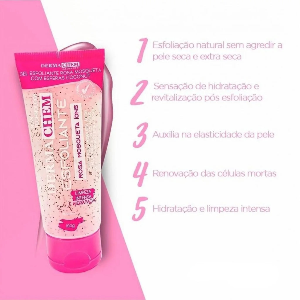 Gel Esfoliante Rosa Mosqueta  Dermachem