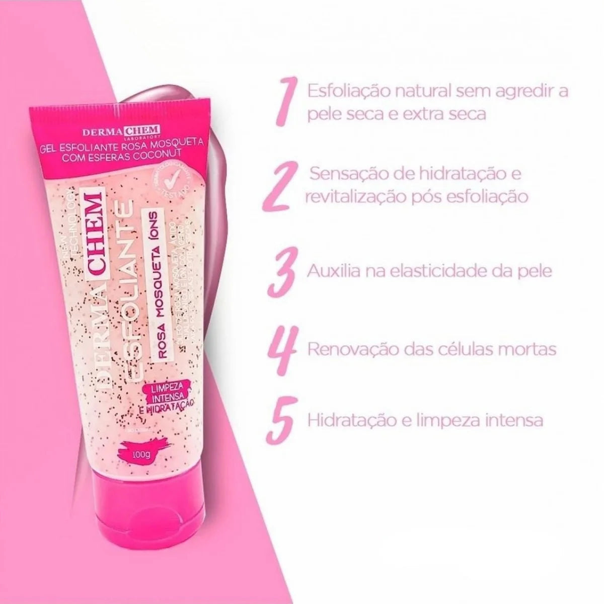 Gel Esfoliante Rosa Mosqueta  Dermachem