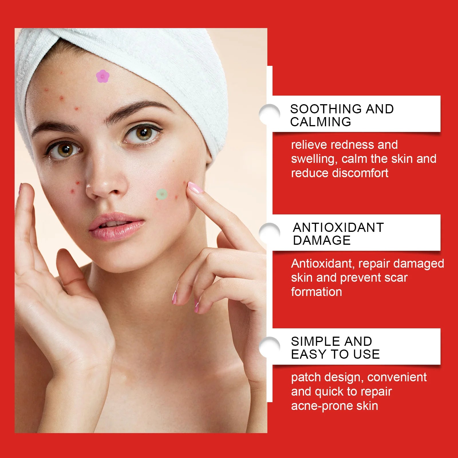 240 Adesivos anti-acne Estrela
