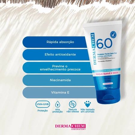 Protetor Solar Dermachem 60 FPS